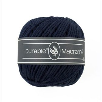 Durable Macram&eacute; 100 gram navy