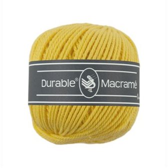 Durable Macram&eacute; 100 gram bright yellow