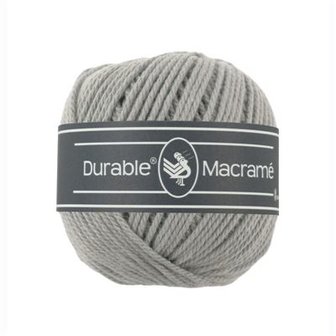 Durable Macram&eacute; 100 gram light grey