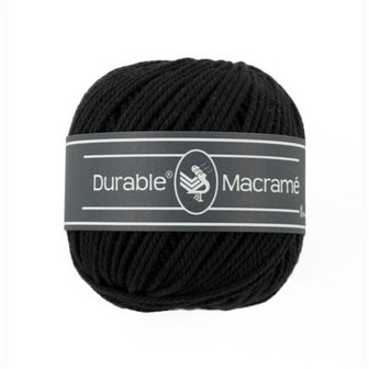 Durable Macram&eacute; 100 gram black