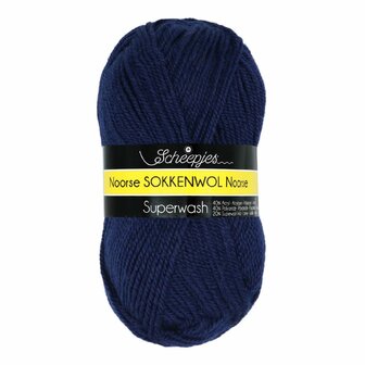 Scheepjes Noorse sokkenwol markoma blauw 100gr