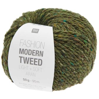 Fashion Modern Tweed olijf