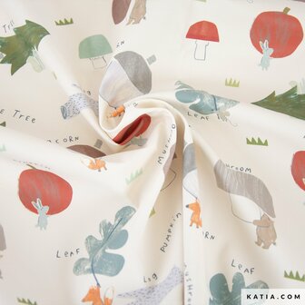 Raincoat PU print Winter Harvest