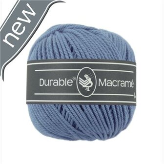 Durable Macram&eacute; 100 gram lake blue