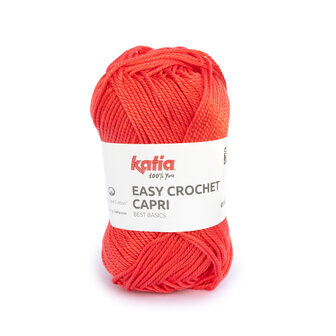 Easy crochet capri Koraalrood 112