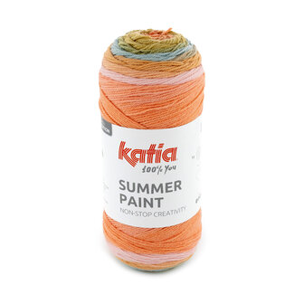 Summer Paint 502 - Kauwgom roze-Blauw-Oranje