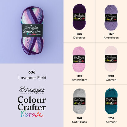 Scheepjes Colour Crafter Parade -  606 Lavender Field