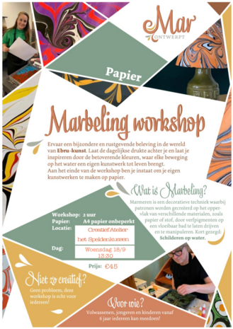 Workshop Marbeling Beginners