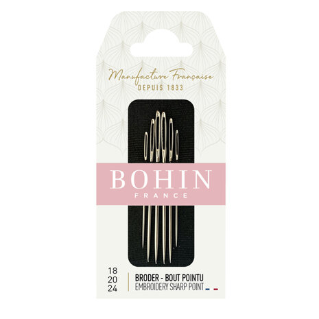 Bohin Assortiment borduurnaalden no. 18/20/24