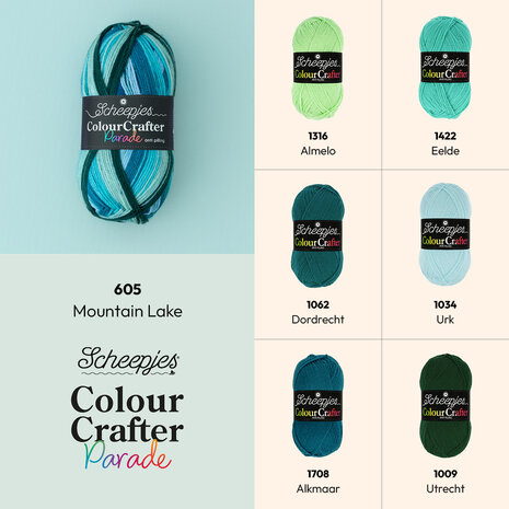 Scheepjes Colour Crafter Parade -  605 Mountain Lake