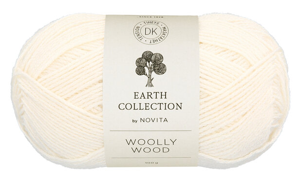 Woolly Wood 010 Off White