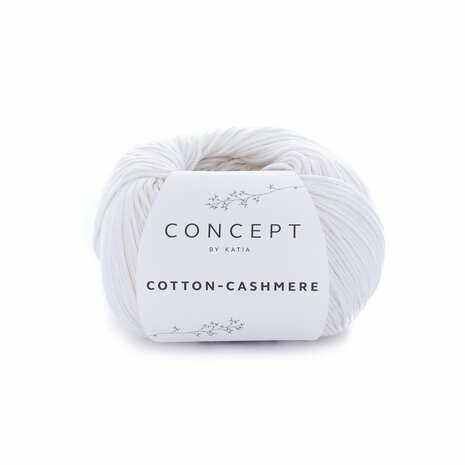 Cotton cashmere 52 wit