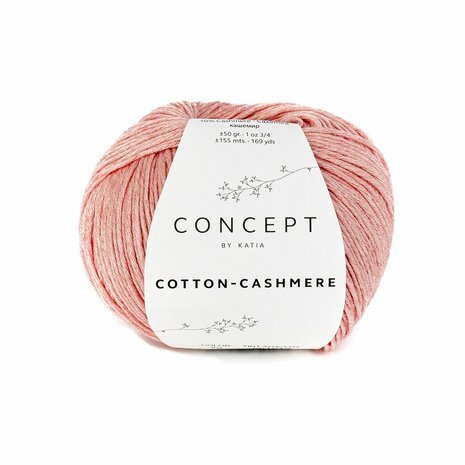 Cotton cashmere 72 Koraal