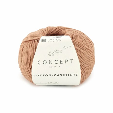 Cotton cashmere 90 Perzik