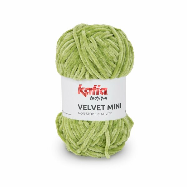 Chenille Garen Velvet Mini 206 Gras Groen