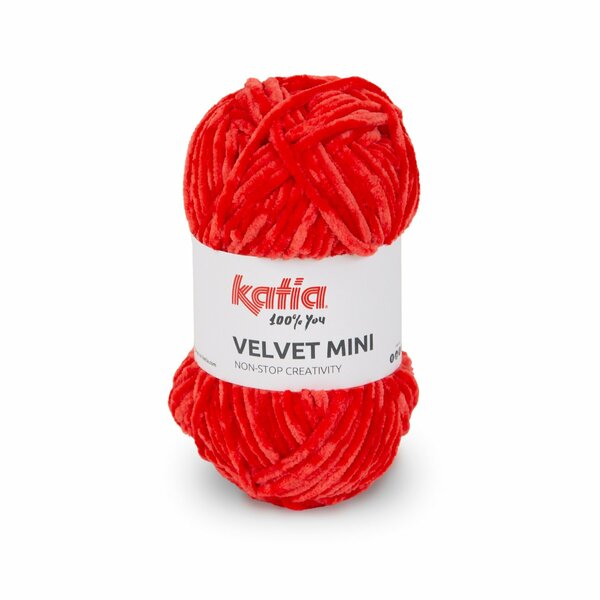 Chenille Garen Velvet Mini 211 Rood