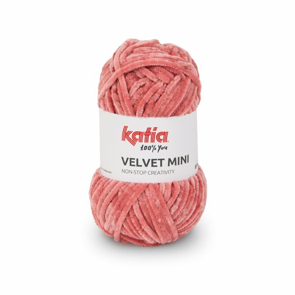 Chenille Garen Velvet Mini 212 Kauwgom roze