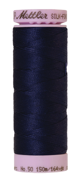 Silk Finish Cotton 50 Dark Indigo