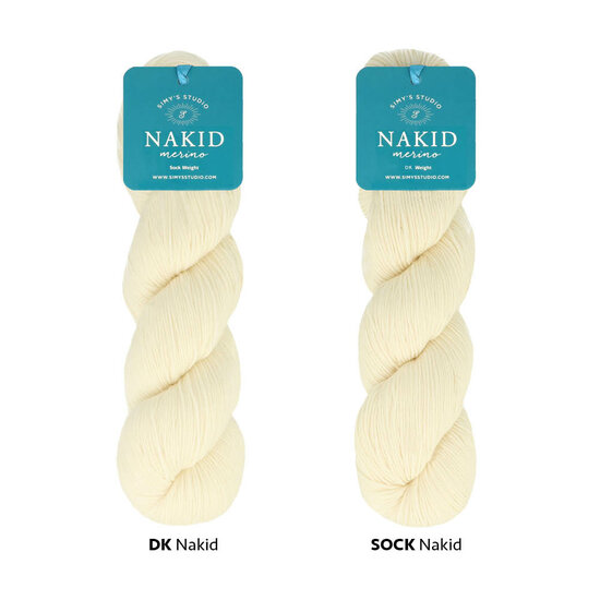 Simy&#039;s Nakid Sock Merino 1x100g