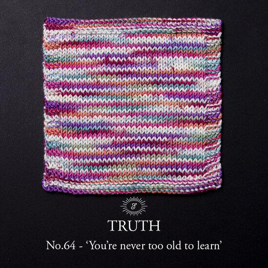 Simy&#039;s Truth SOCK 1x100g - 64 You&#039;re never too old to learn