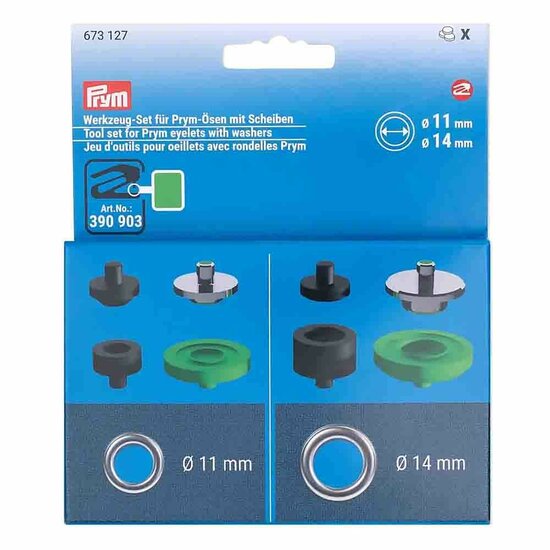 Prym gereedschapsset ringen 11 - 14  mm