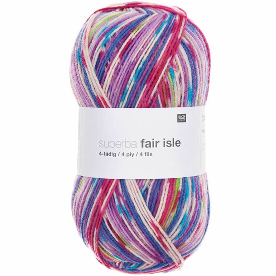 Suberbra Fair Isle Lila Pink