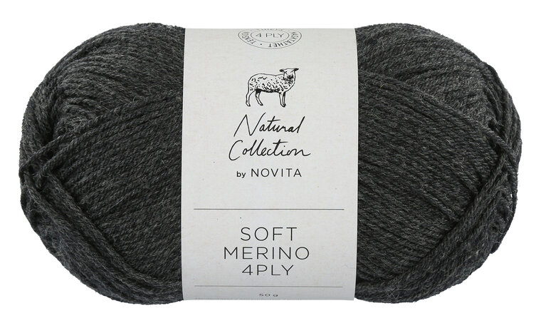 Soft Merino 4Ply 044 Graphite