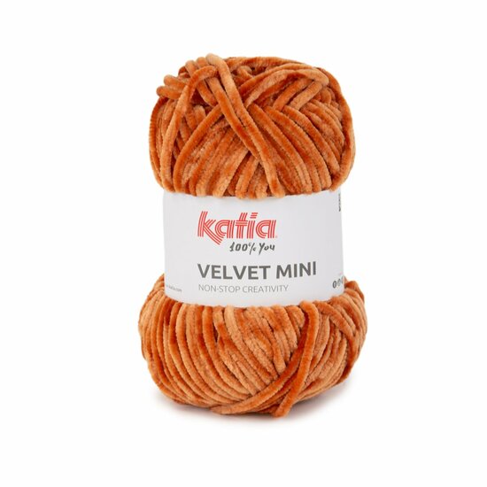 Chenille Garen Velvet Mini 223 Oranje