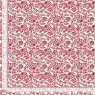 Garden Redwork Elegant Floral CD2357 Red