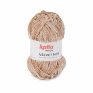 Chenille Garen Velvet Mini 220 Beige